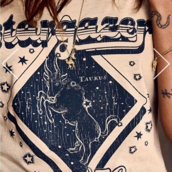 NWOT SPELL Star gazer taurus tee - Picture 3 of 5